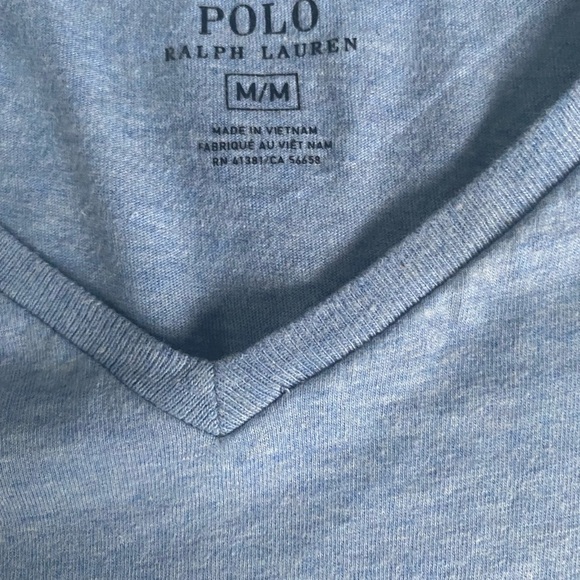 Polo v neck tee. Custom UNC - Picture 3 of 3